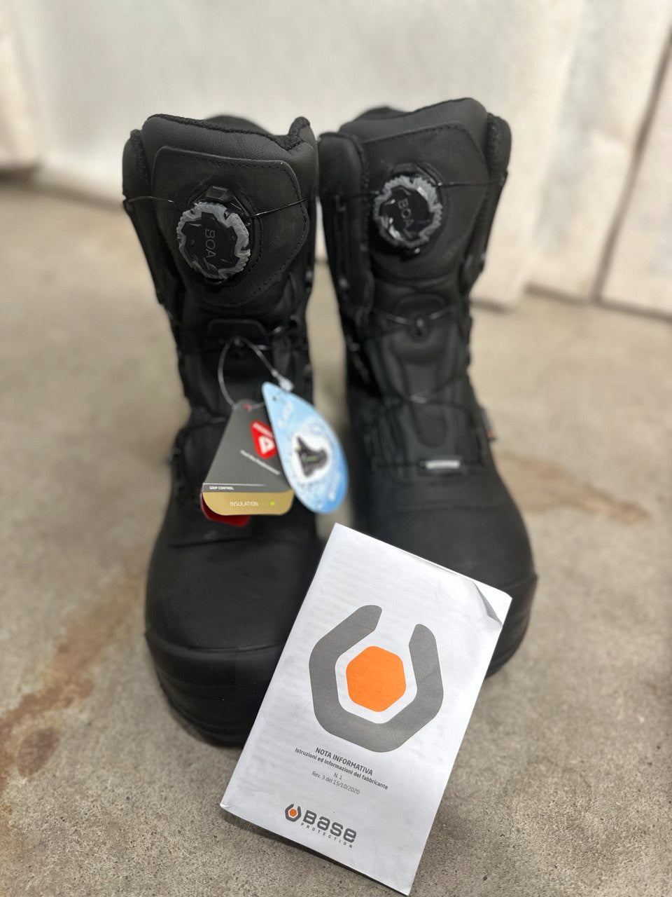 Metallfri Vernestøvlett med BOA®-Snøring og H2stOp®-Membran
