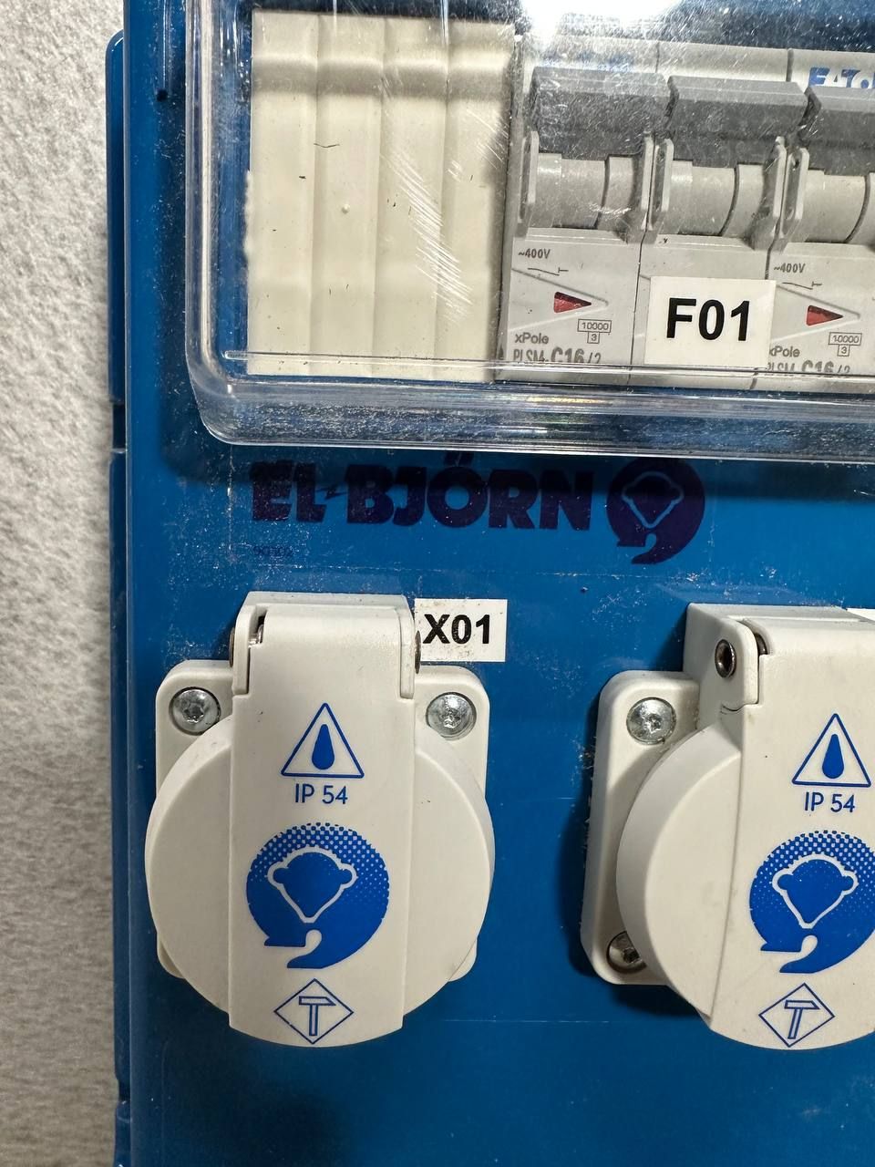 El‑Bjørn U 32 Mini //411‑1 EN 4P | 32 A CEE | Schuko & CEE 16/32 A | IP44