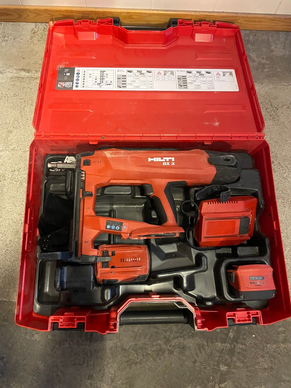 Hilti BX 3-BT | Batteridrevet Boltepistol