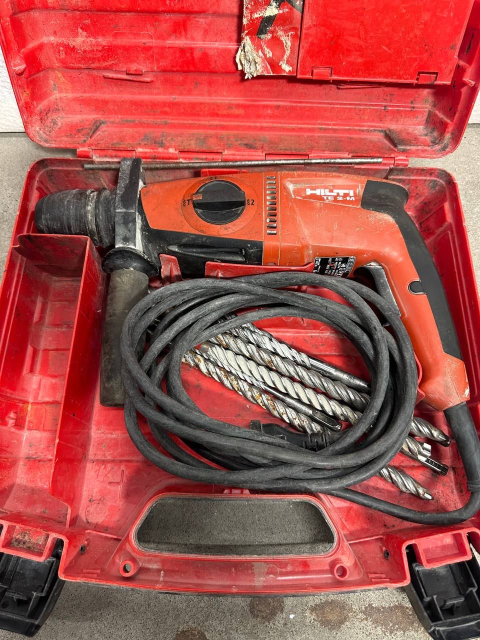 Hilti TE 2-M SDS Plus Borhammer med Tilbehør