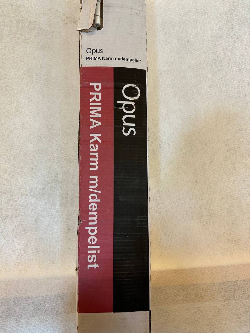 Opus Karm Prima 7×20 Hvit 93 mm u/terskel