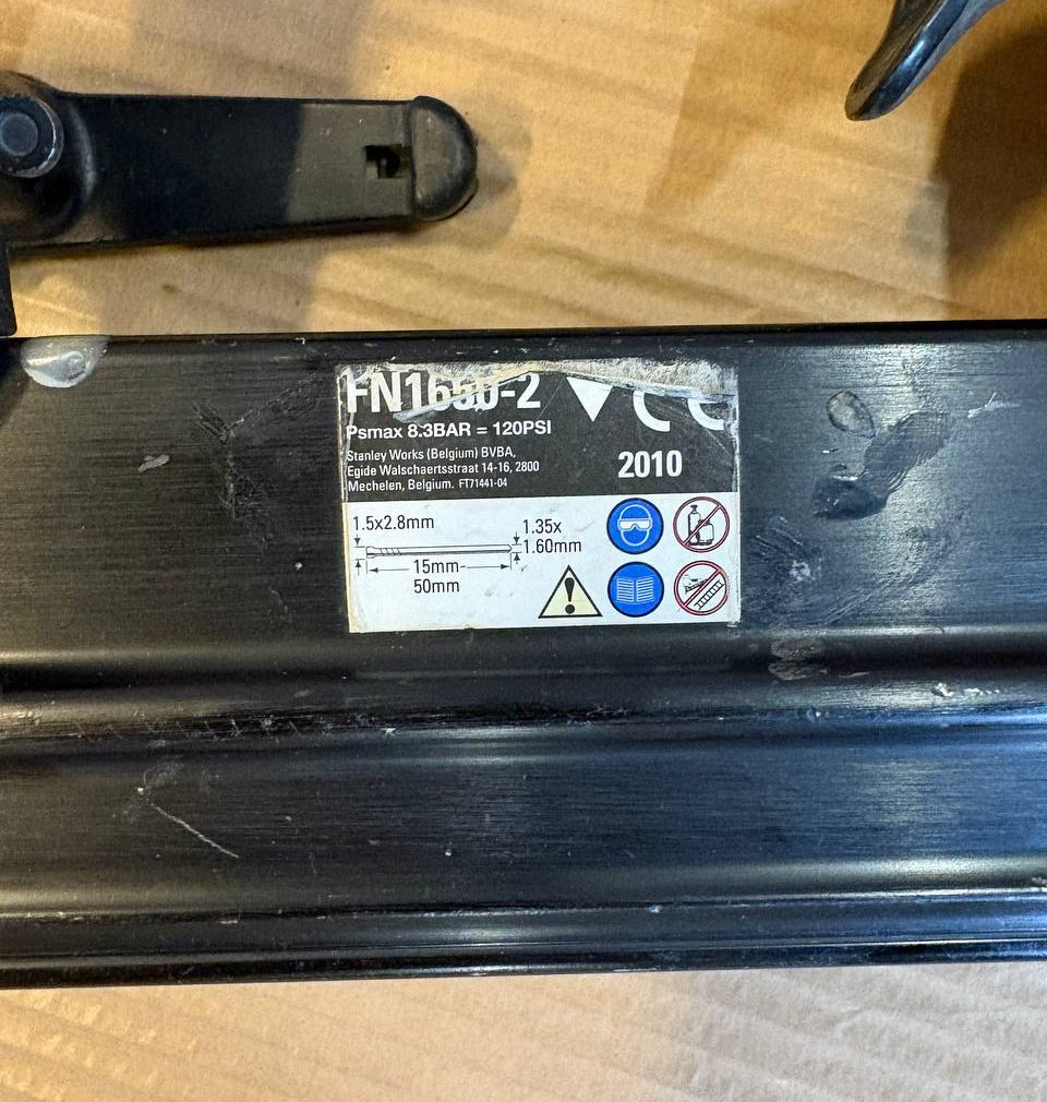 Bostitch FN 1650-2 Dykkertpistol (16 GA)