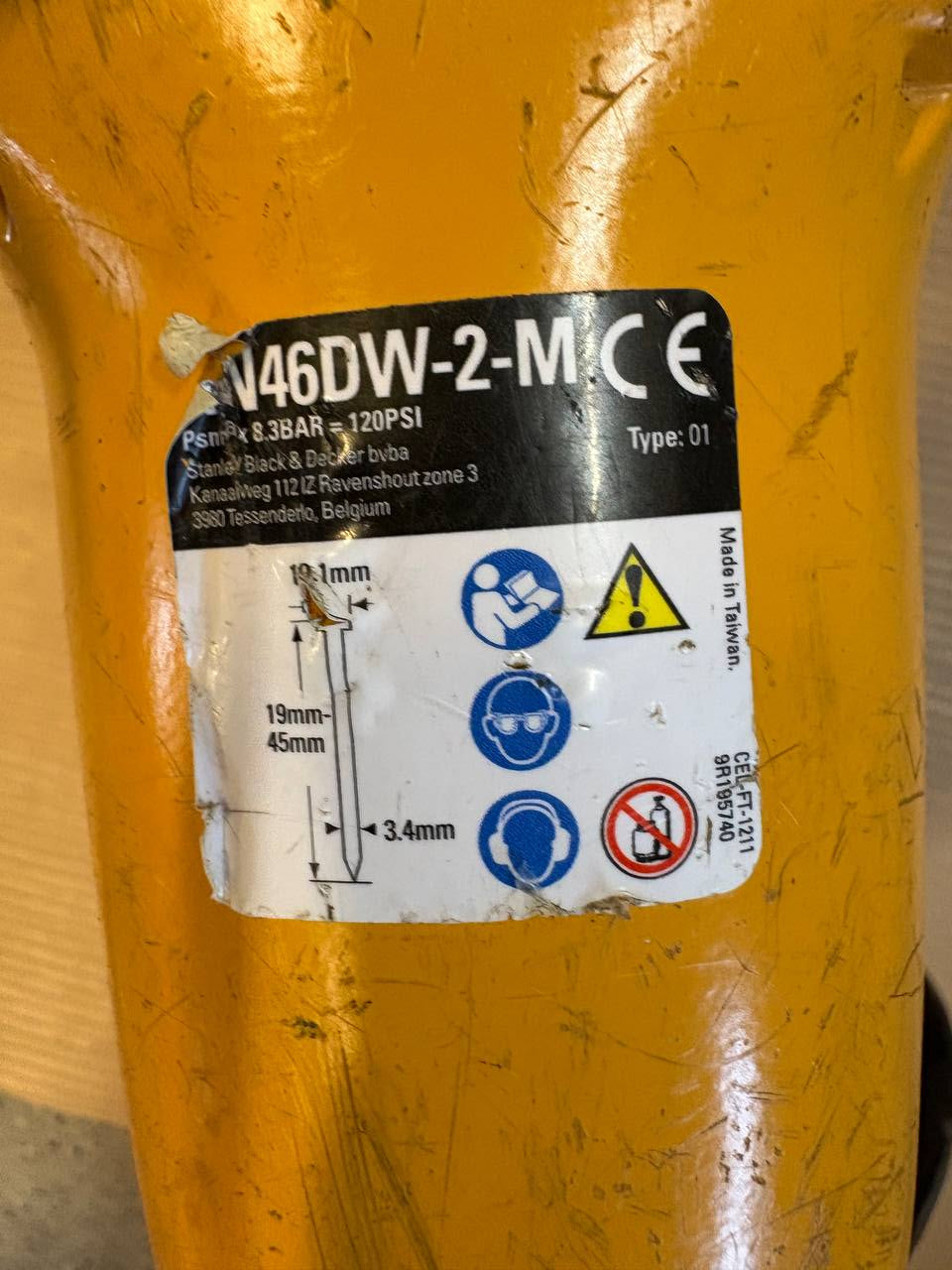 Spikerpistol Bostitch RN46DW-2M