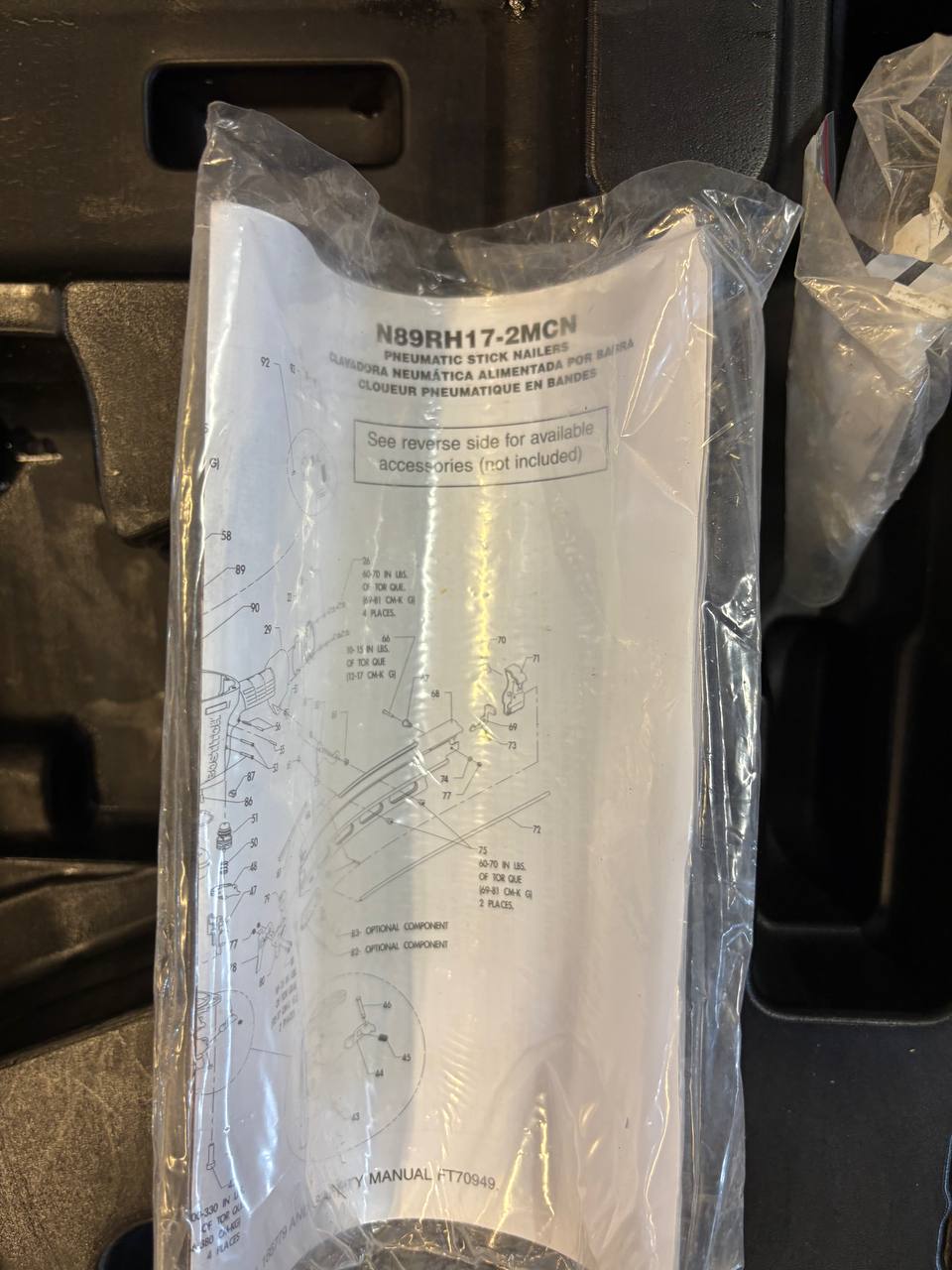 Spikerpistol Bostitch N89RH17