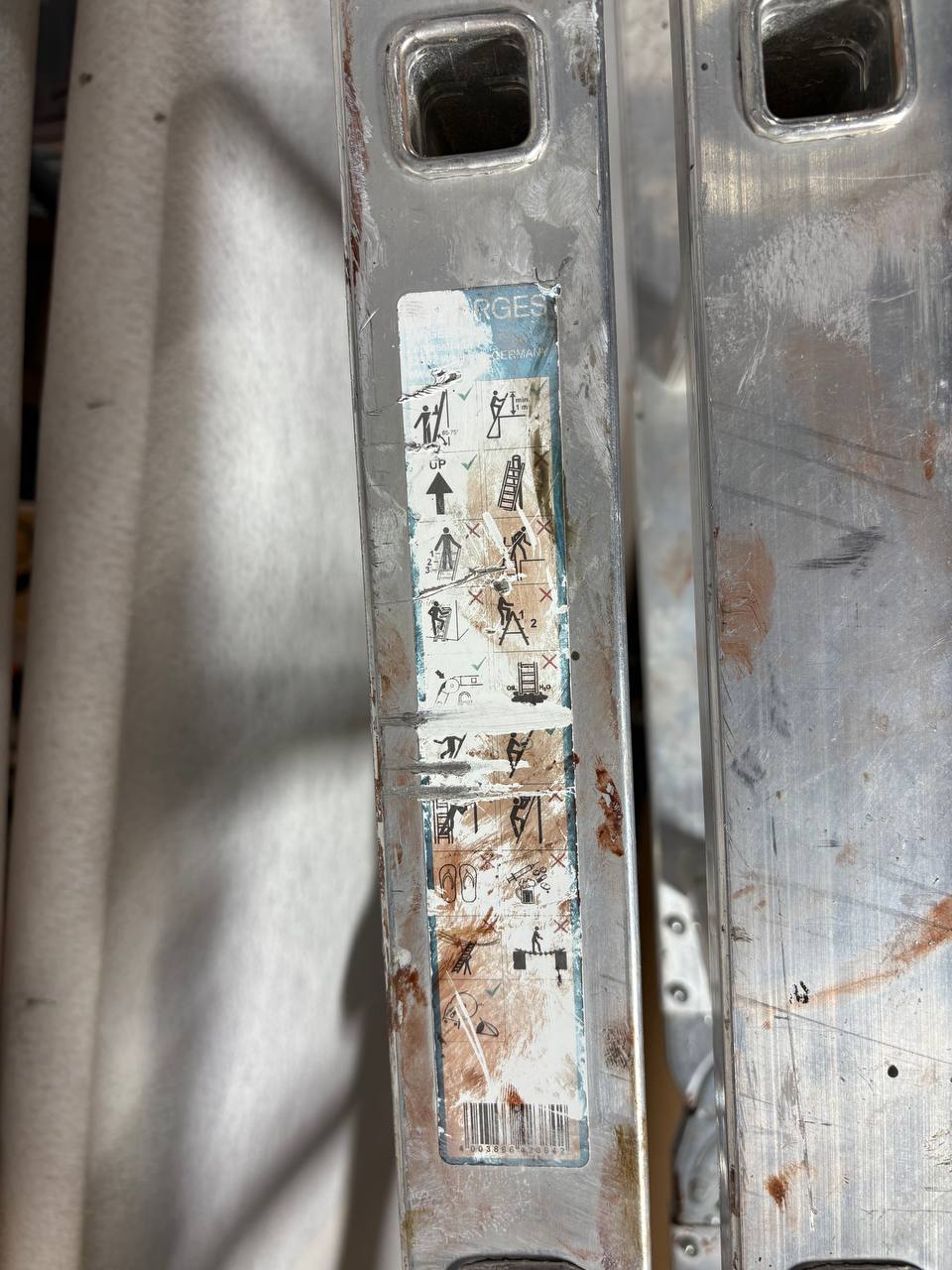 Zarges Multitec M multifunksjonsstige (42384) – 4 × 4 skaft i aluminium