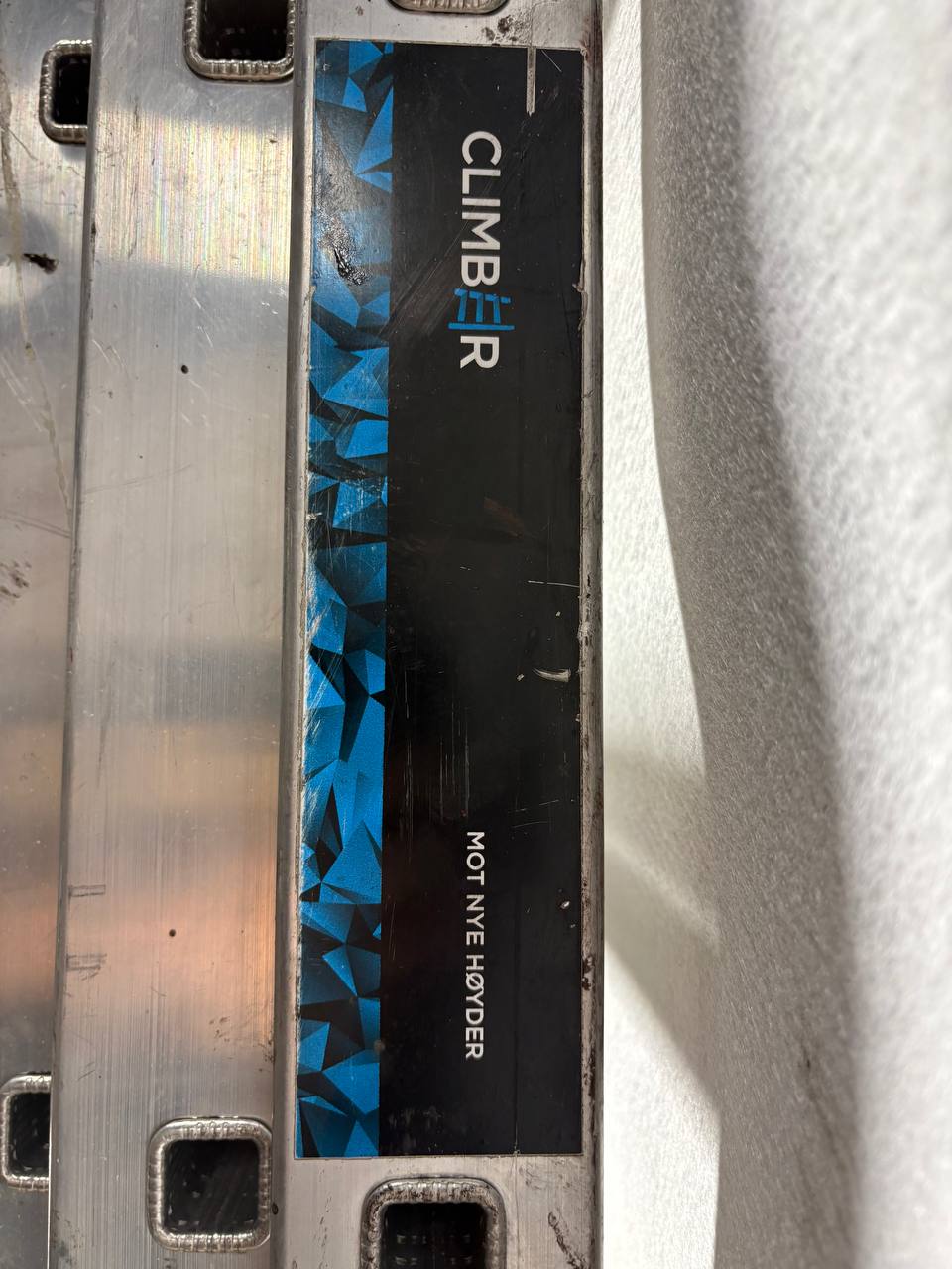 Climber 3-delt aluminiumstige 3x8 trinn – opptil 5,1 m