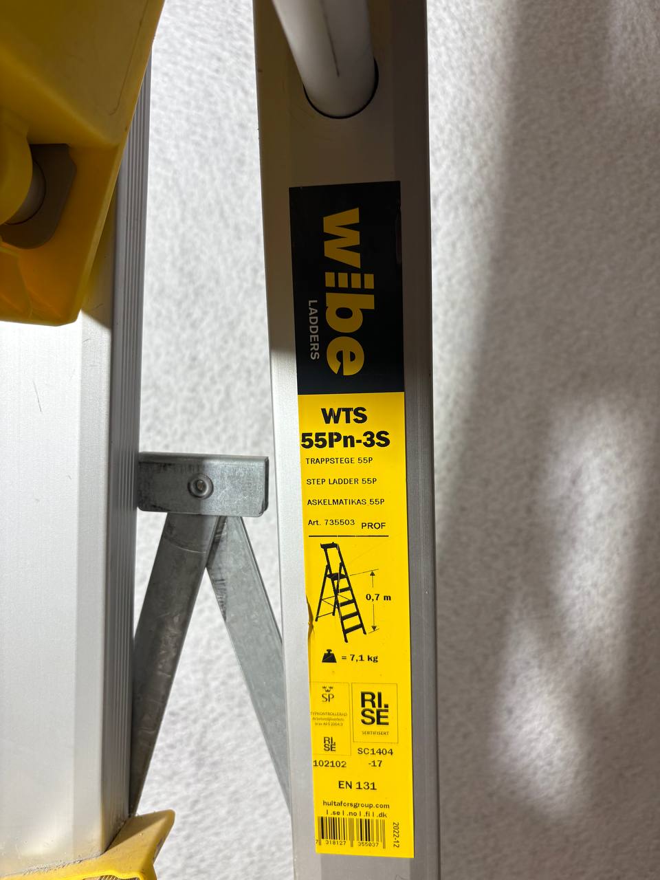 Wibe WTS 55Pn-3S Trappestige 3-trinn – Profesjonell