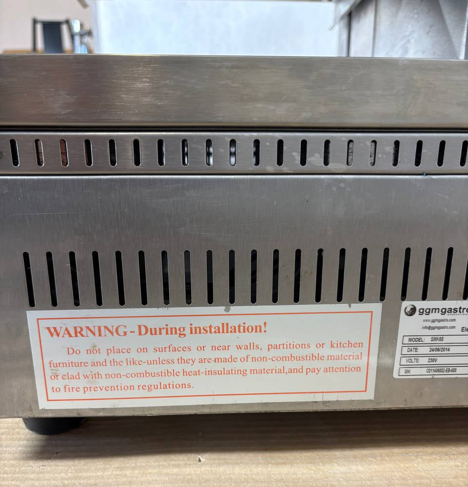 GGM Gastro SMK65 Elektrisk Salamandergrill – Effektiv og Robust