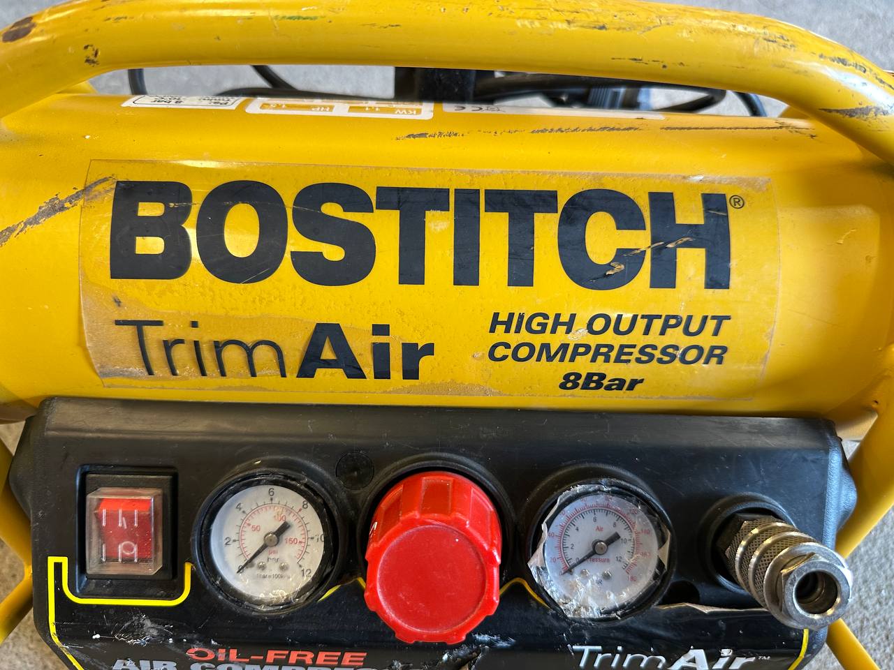 Bostitch TrimAir Kompressor 6L – 8 Bar