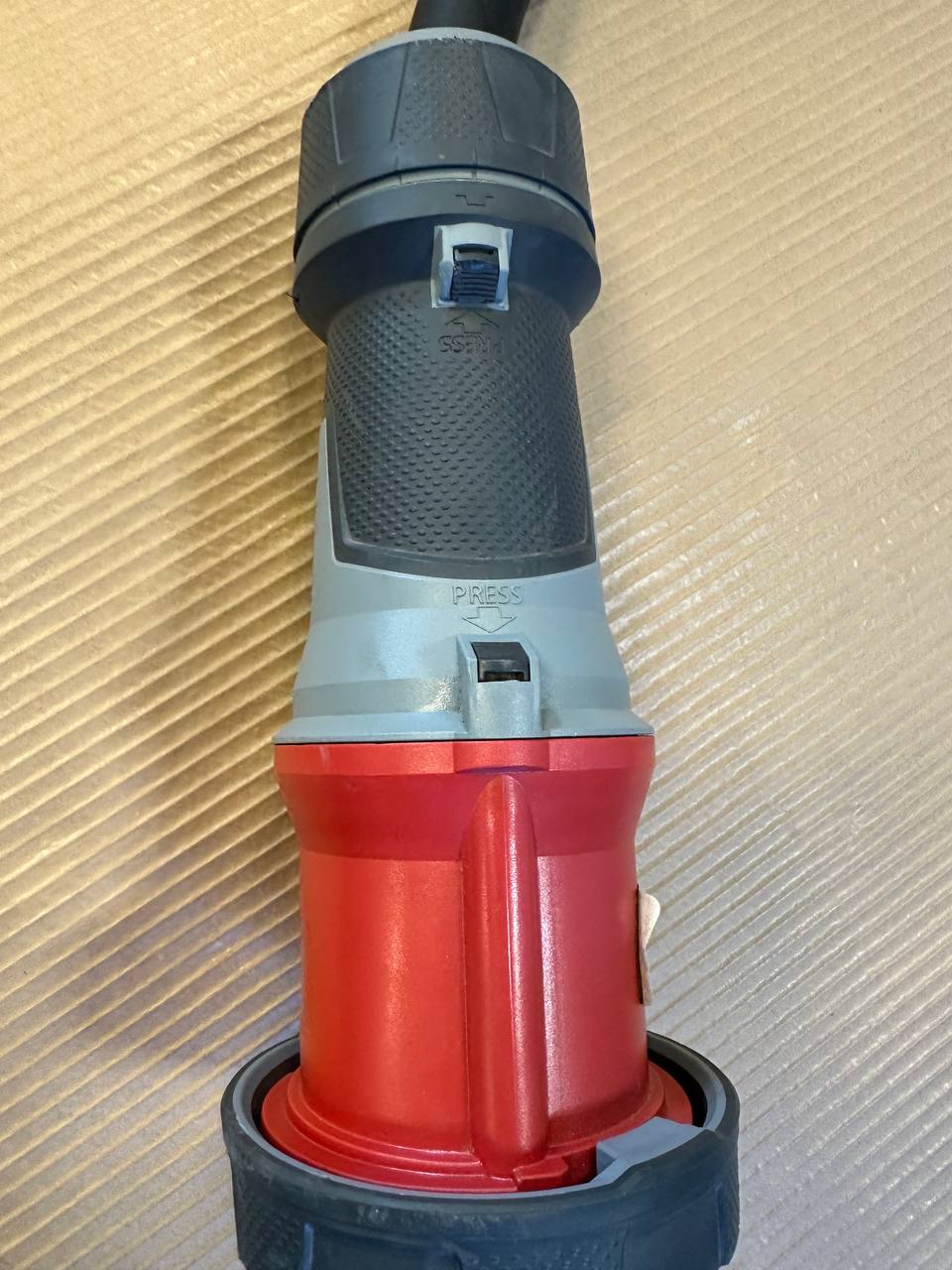 Mennekes PowerTOP® Xtra 63A IP67 – Støpsel + Skjøtekontakt + 220 cm kabel