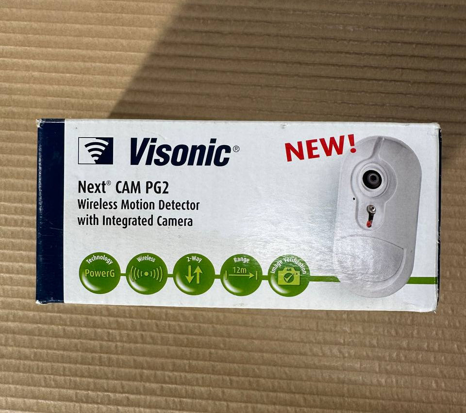 Visonic Next CAM PG2 – Trådløs bevegelsesdetektor med integrert kamera