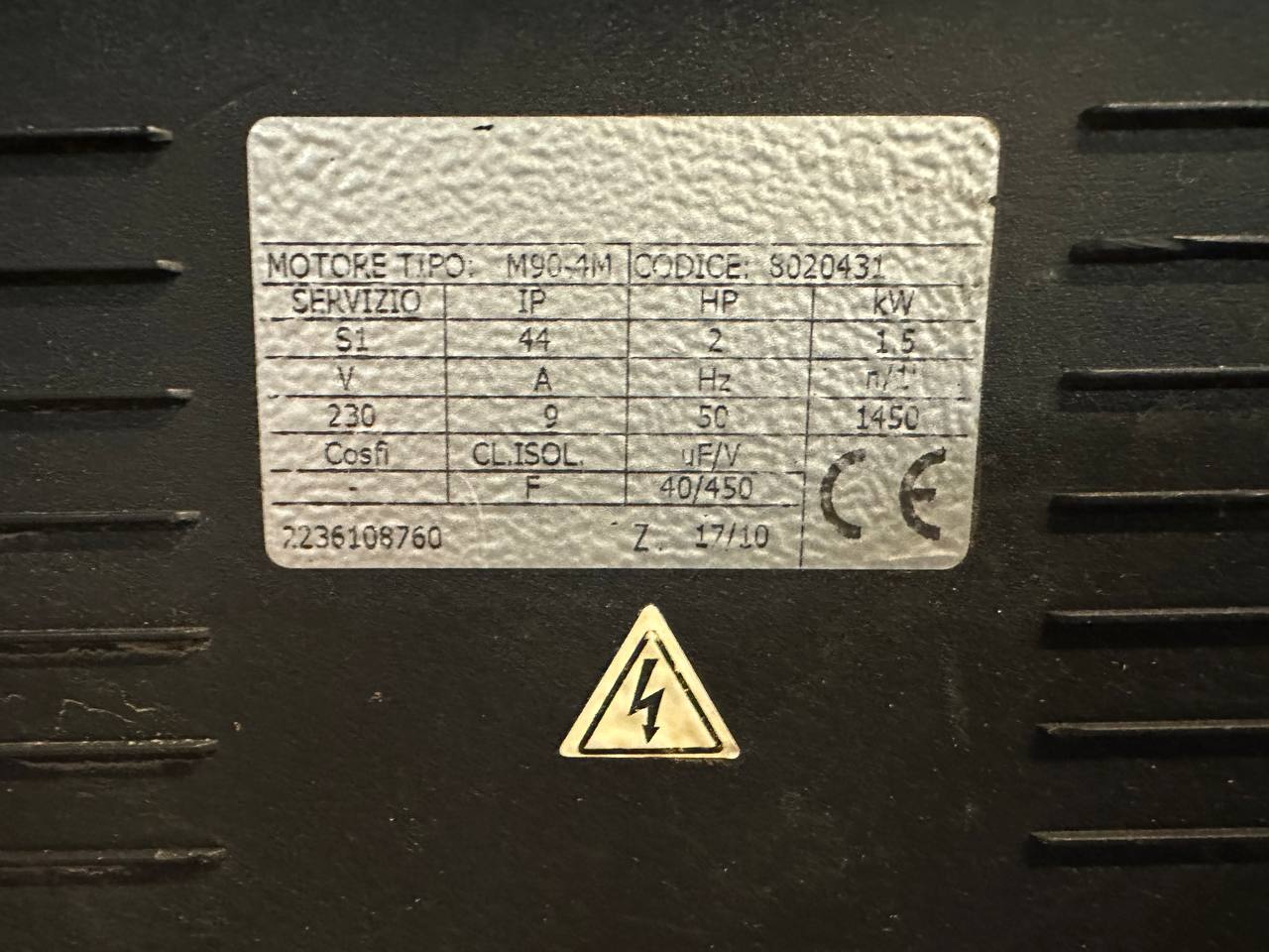 Motek 280/24 Kompressor | 24 L tank – 1,5 kW, 11 bar