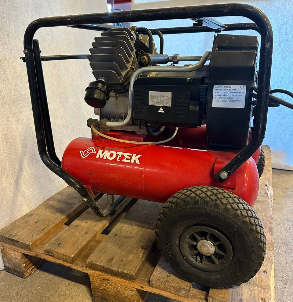 Motek 280/24 Kompressor | 24 L tank – 1,5 kW, 11 bar