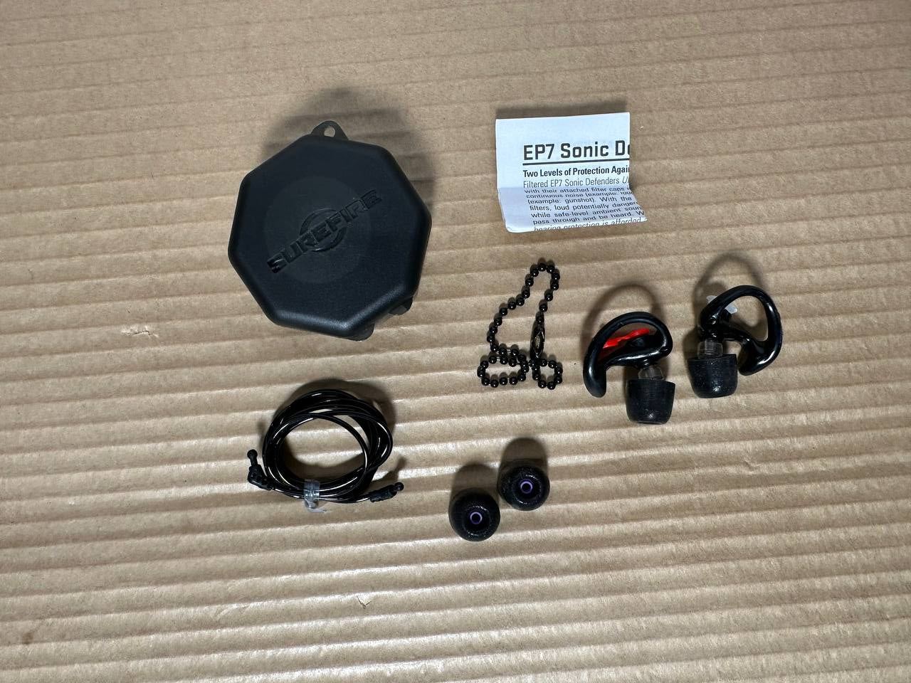 SureFire EP7 Sonic Defenders Ultra – Ørepropper med filter (Str. S) (Copy)