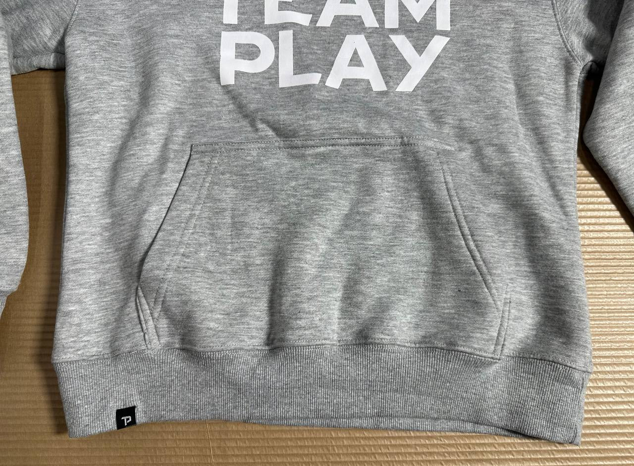 TEAM PLAY hettegenser grå-Herre