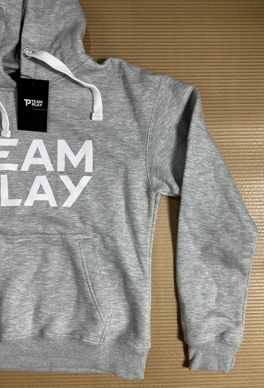 TEAM PLAY hettegenser grå-Herre