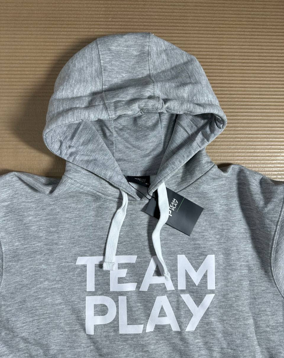 TEAM PLAY hettegenser grå-Herre