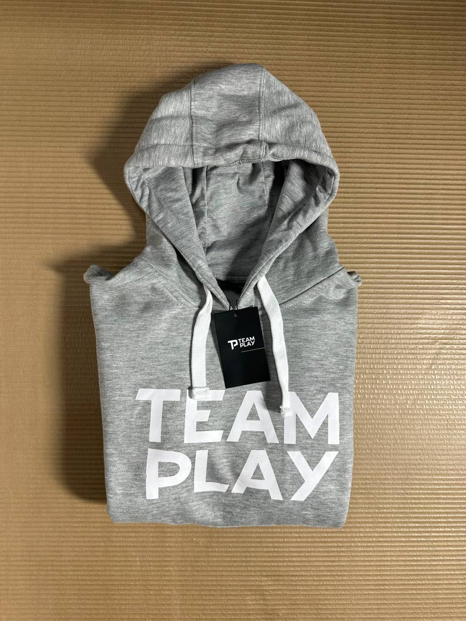 TEAM PLAY hettegenser grå- Dame
