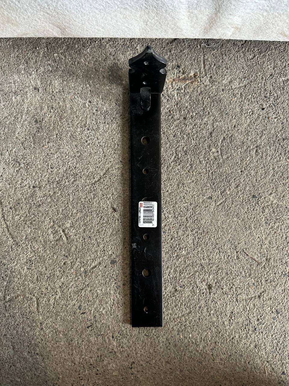 Simpson Strong‑Tie Torvtakkrok 120×280 mm – Sort ZPRO