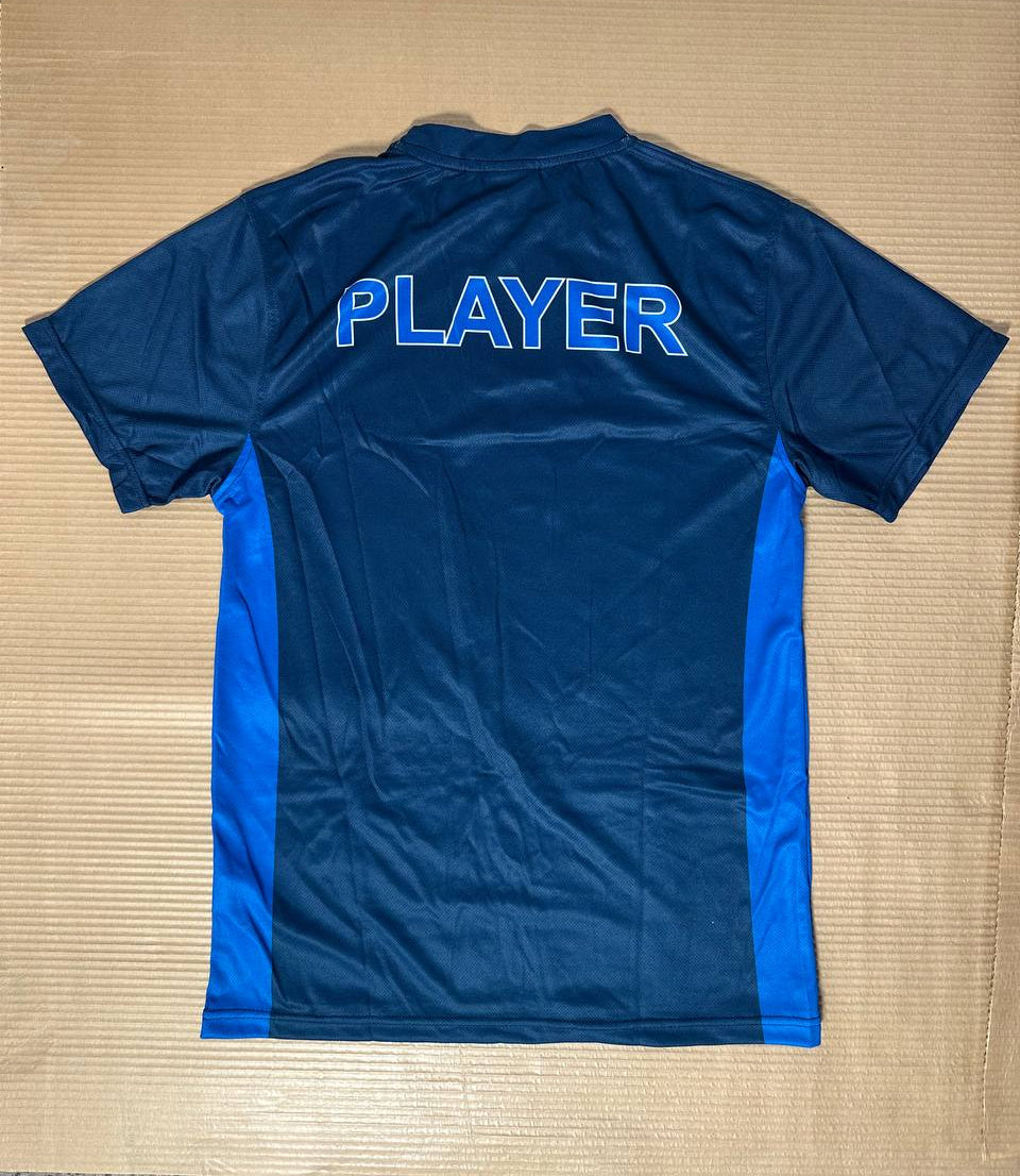 TEAM PLAY treningstrøye- mørkeblå med blå detaljer- Herre