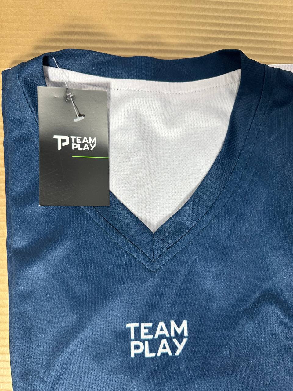 TEAM PLAY Vendbar baskettrøye marineblå/hvit- Dame