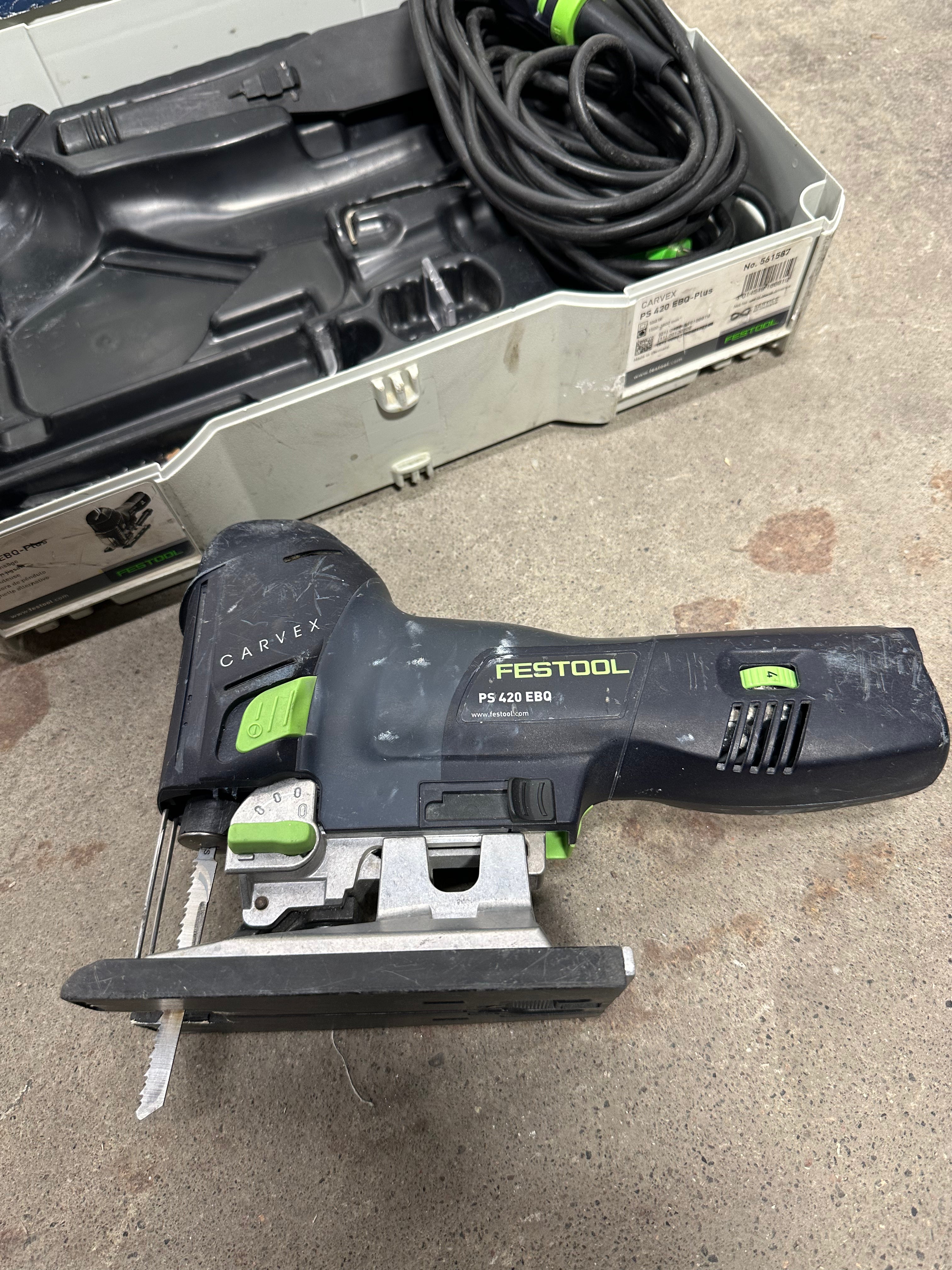 Festool PS 420 EBQ Stikksag Carvex-serien