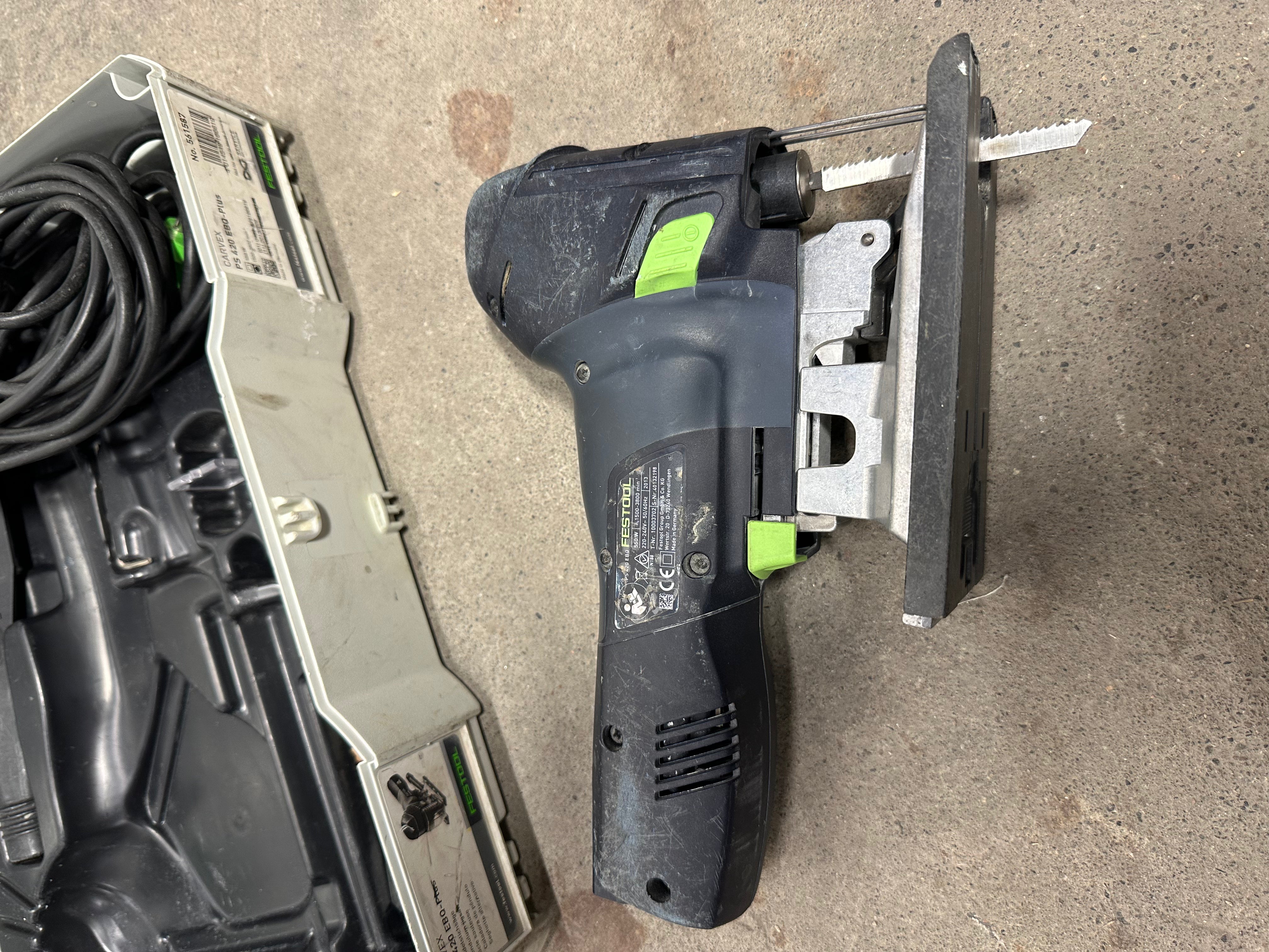 Festool PS 420 EBQ Stikksag Carvex-serien