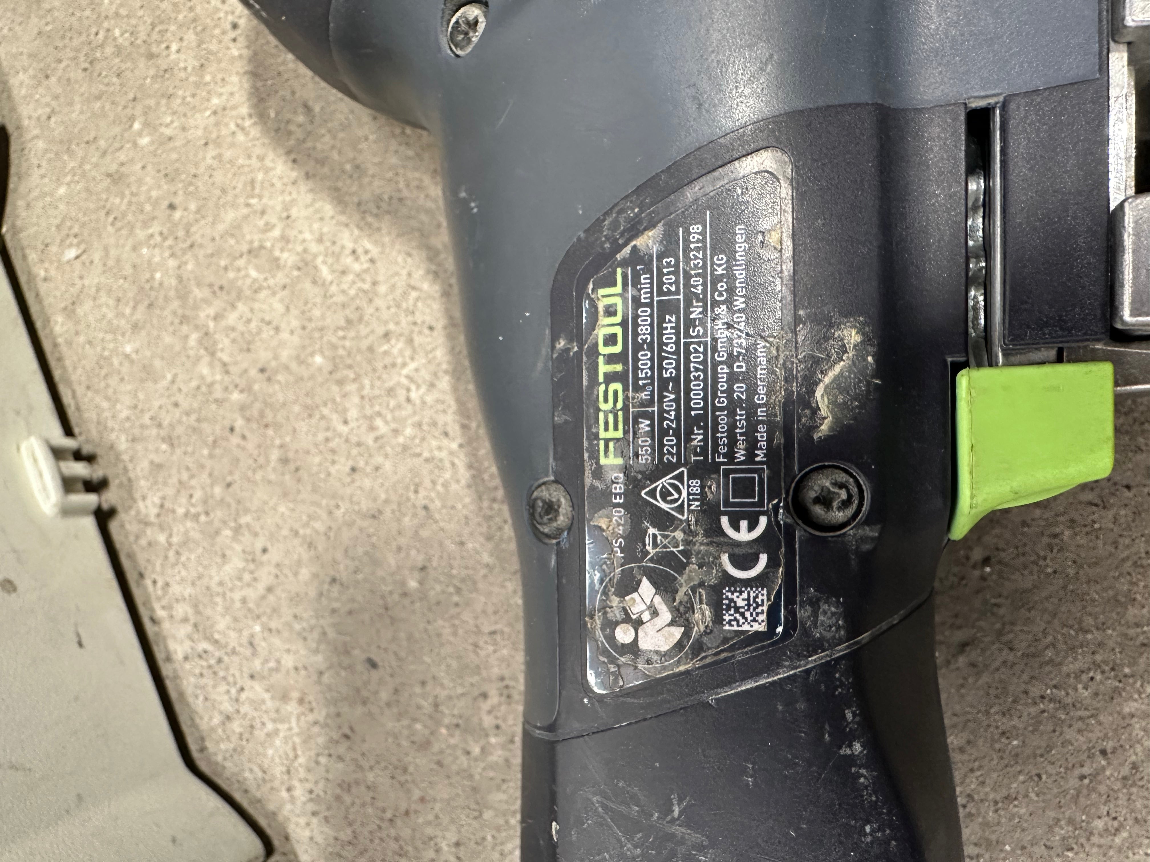 Festool PS 420 EBQ Stikksag Carvex-serien
