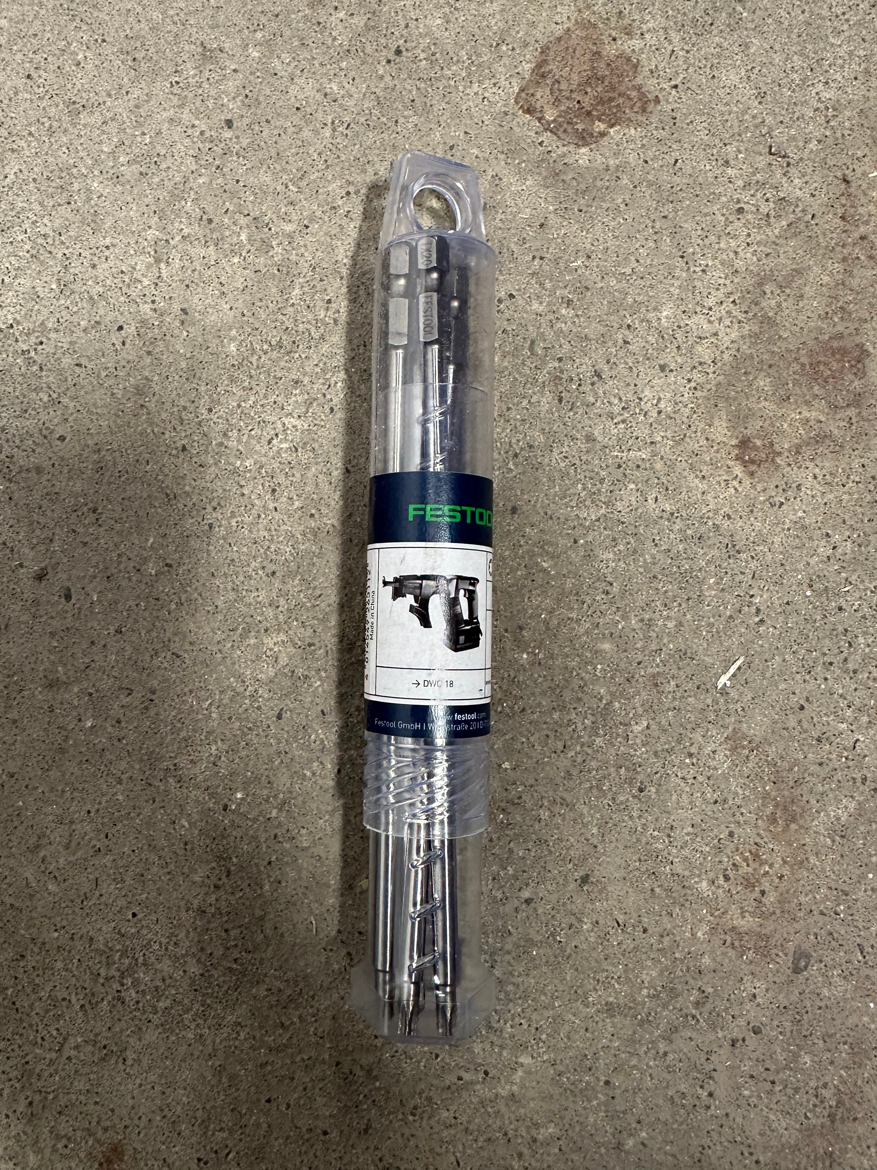 Festool DWC 18-2500 Skruautomat, AF 55 DWC magasininnsats, TCL 6 ladestasjon