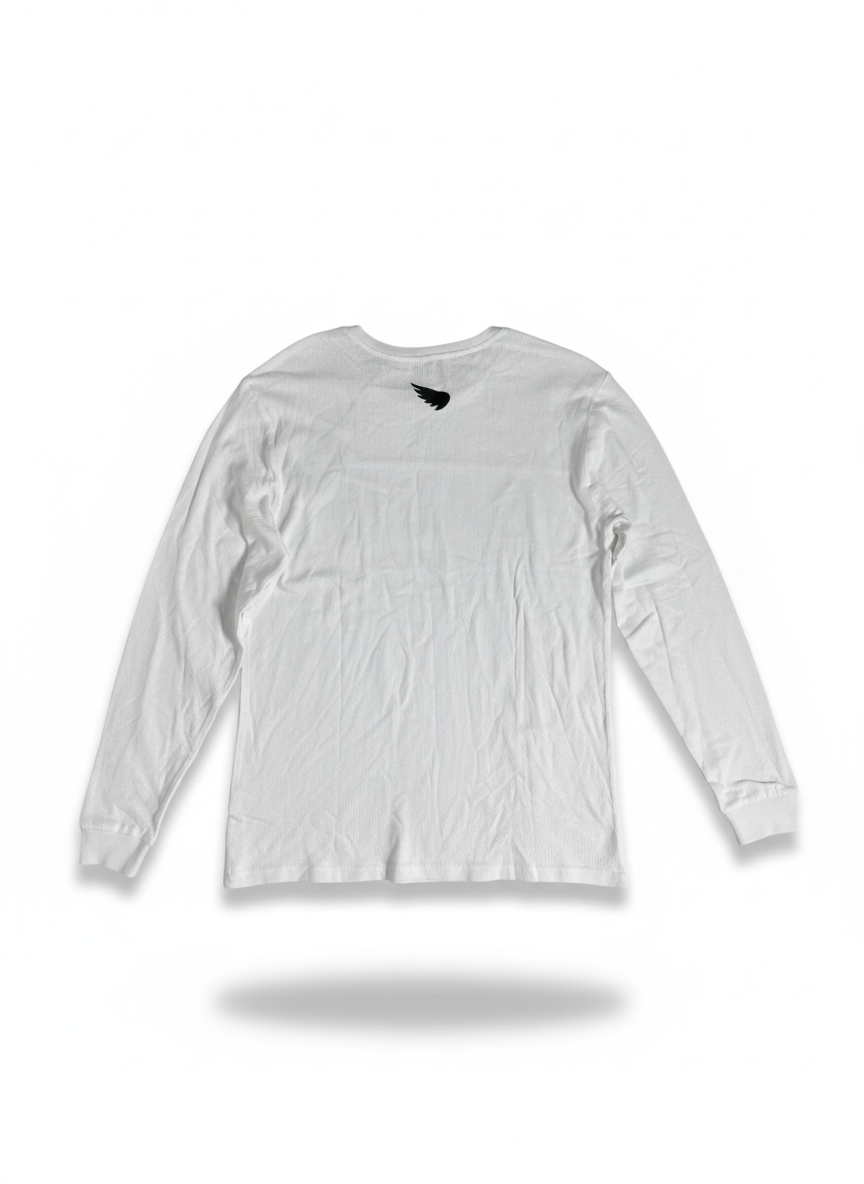 SAINT Logo Type MotoCross Top White- Herre