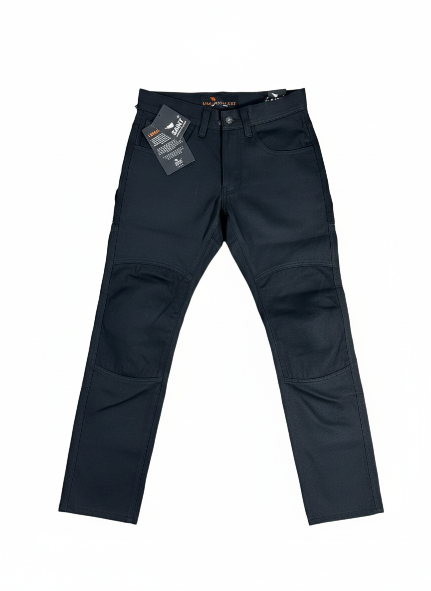 SA1NT Unbreakable Armoured Denim Model 3 black -Herre