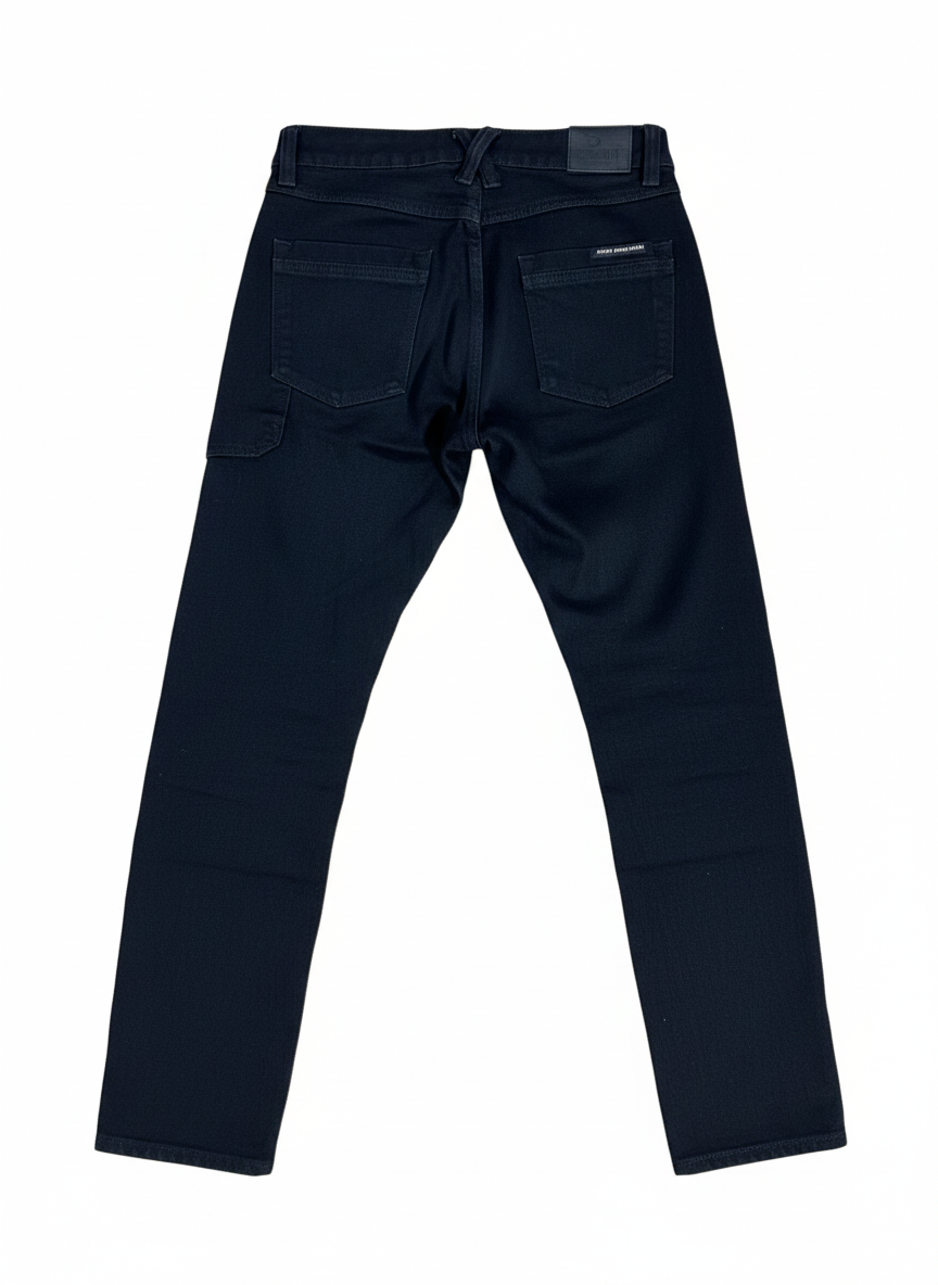 SAINT Denim Tough Pocket Jean Slim Fit Black - Dame