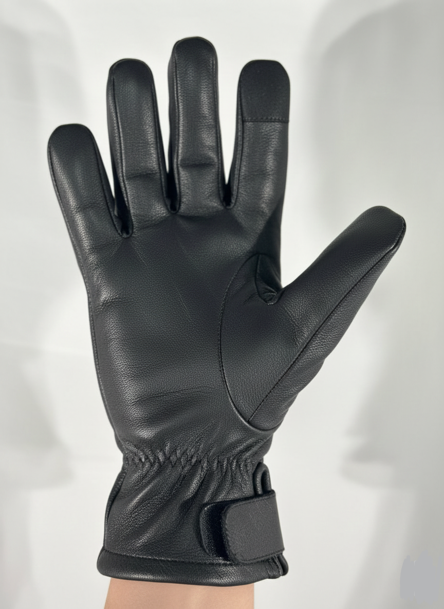 SA1NT Leather Gloves Klassiske skinnhansker