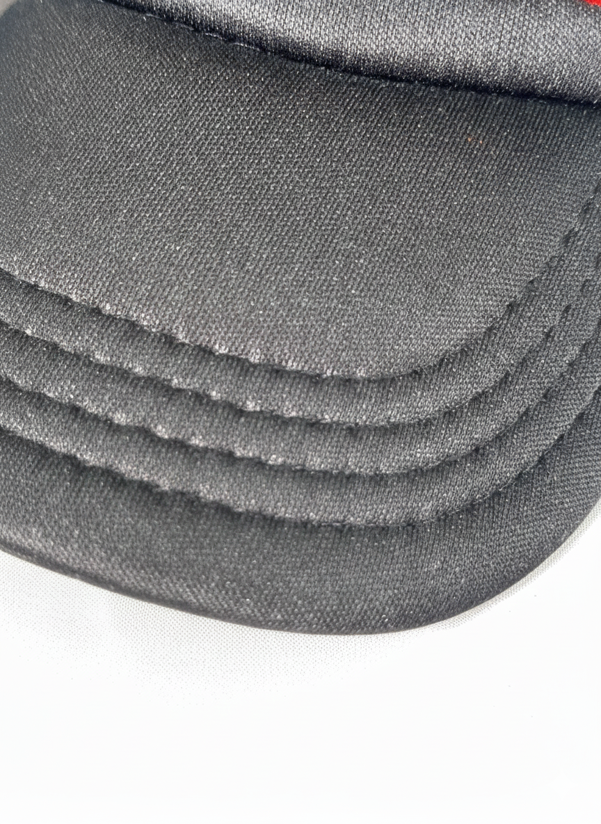 SA1NT Works Embroidery Trucker Cap Black