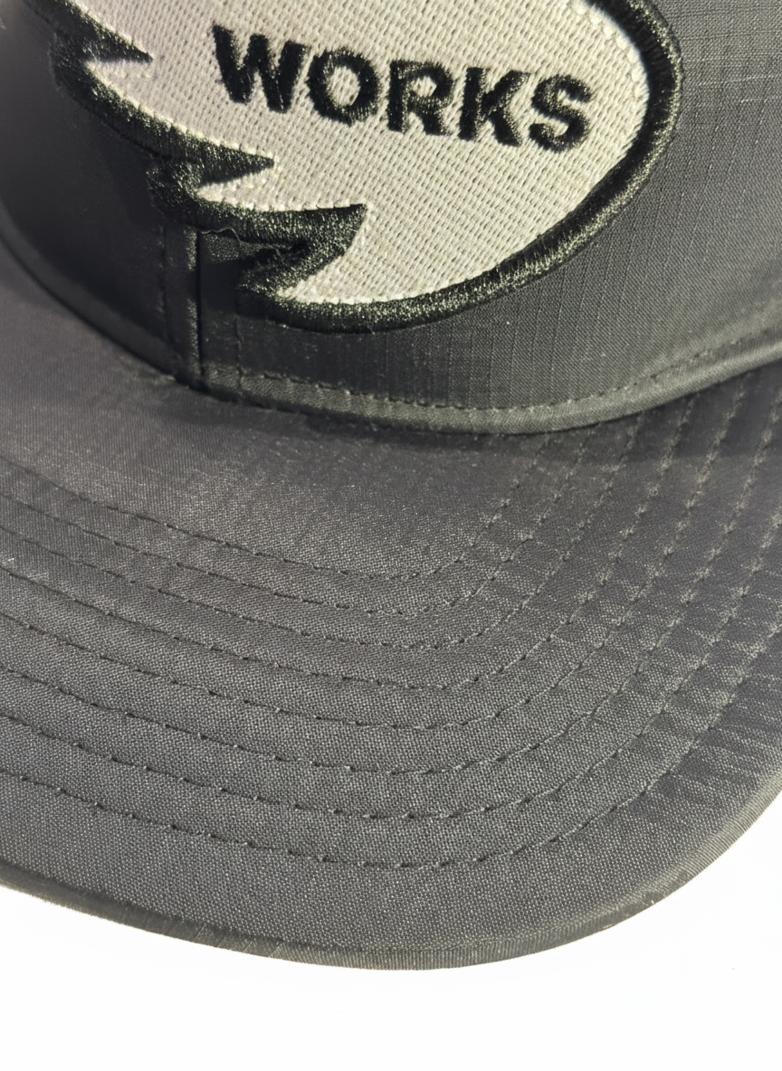 SA1NT Wing Snapback Black