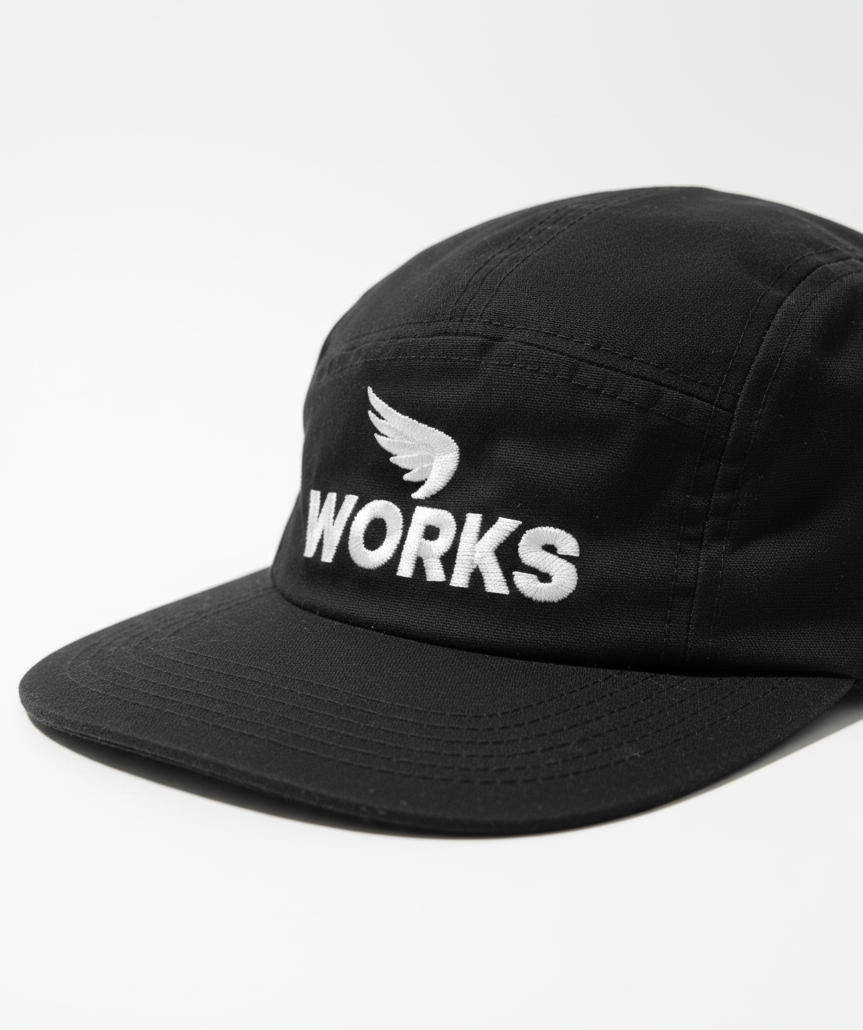 SA1NT Works Embroidery Camp Cap