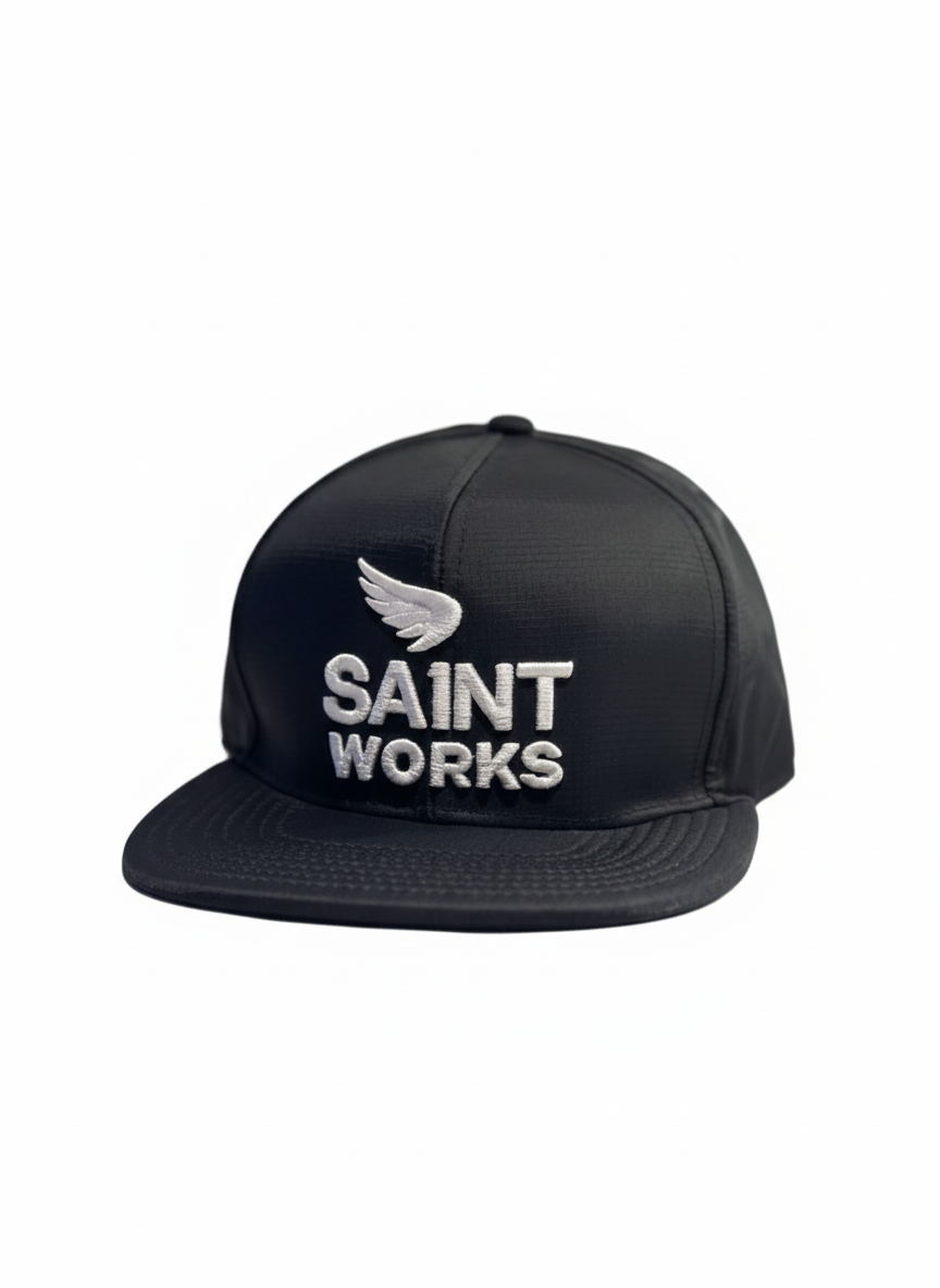 SA1NT Works Embroidery Snapback Caps