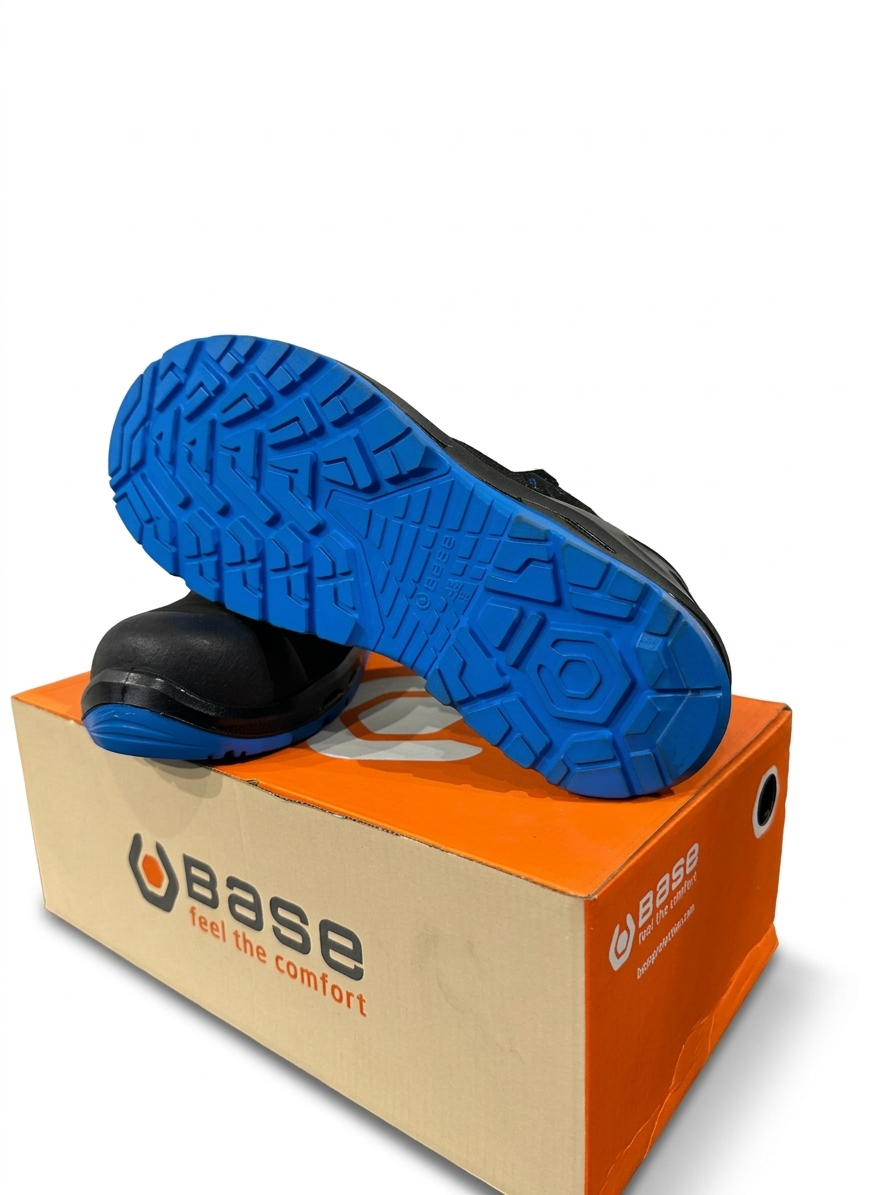 Base I-BIT vernesandal S1P ESD SRC sort/blå