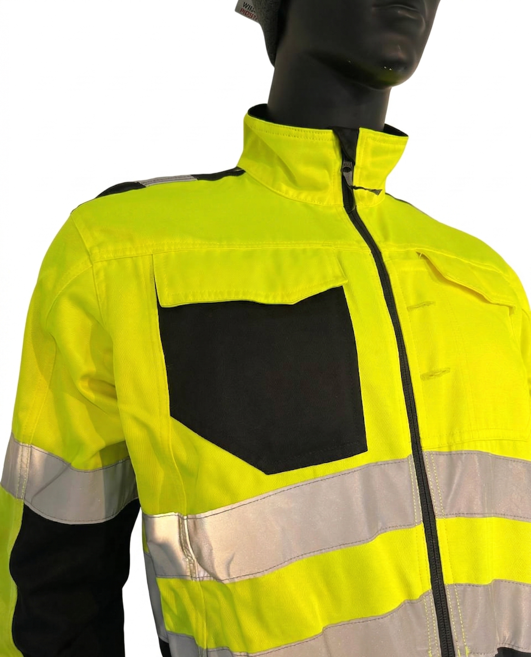 Modyf Alnes kjeledress Hi-Vis gul/sort – EN ISO 20471 Klasse 3