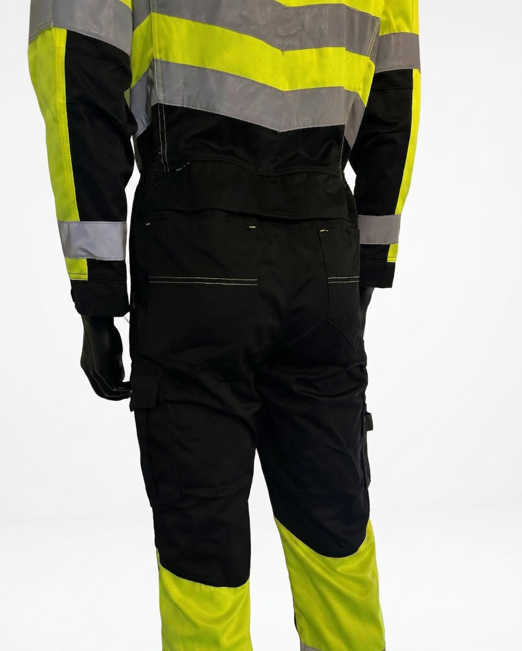 Modyf Alnes kjeledress Hi-Vis gul/sort – EN ISO 20471 Klasse 3