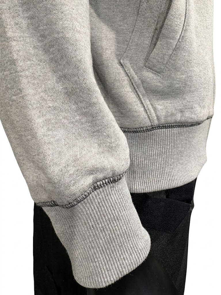 St. Louis Bradley Collegejakke Gråmelert Zip