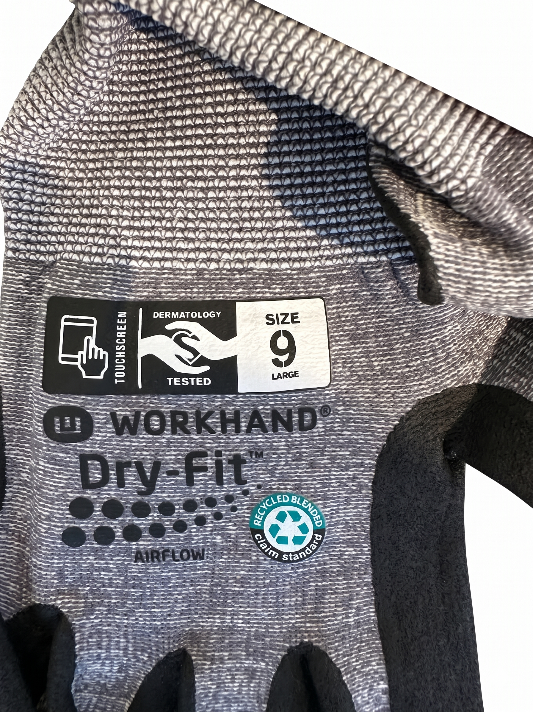 Workhand Dry-Fit Airflow Monteringshansker – Touchscreen