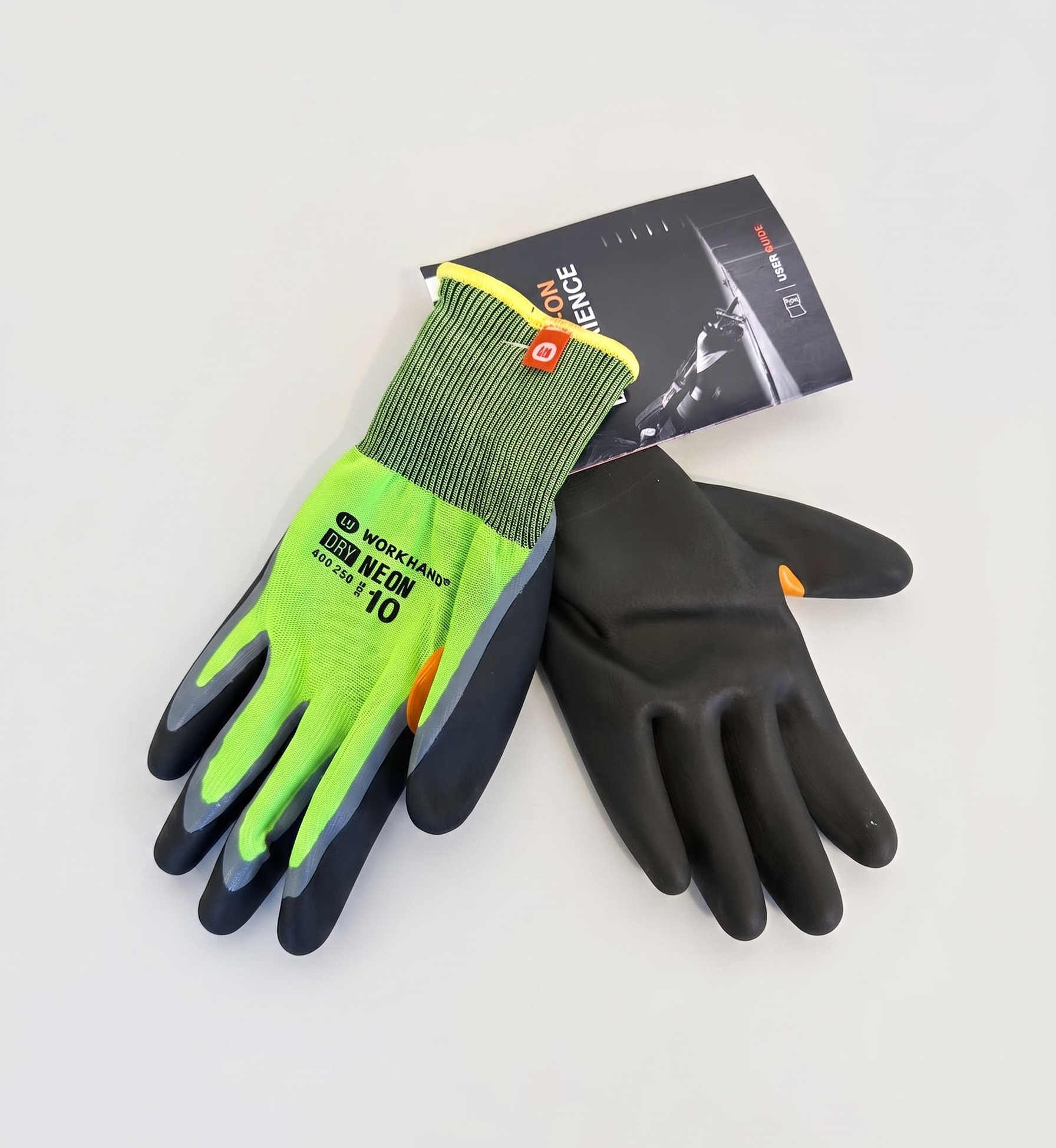 Workhand Dry Neon vinterhansker – nitril halvdyppet
