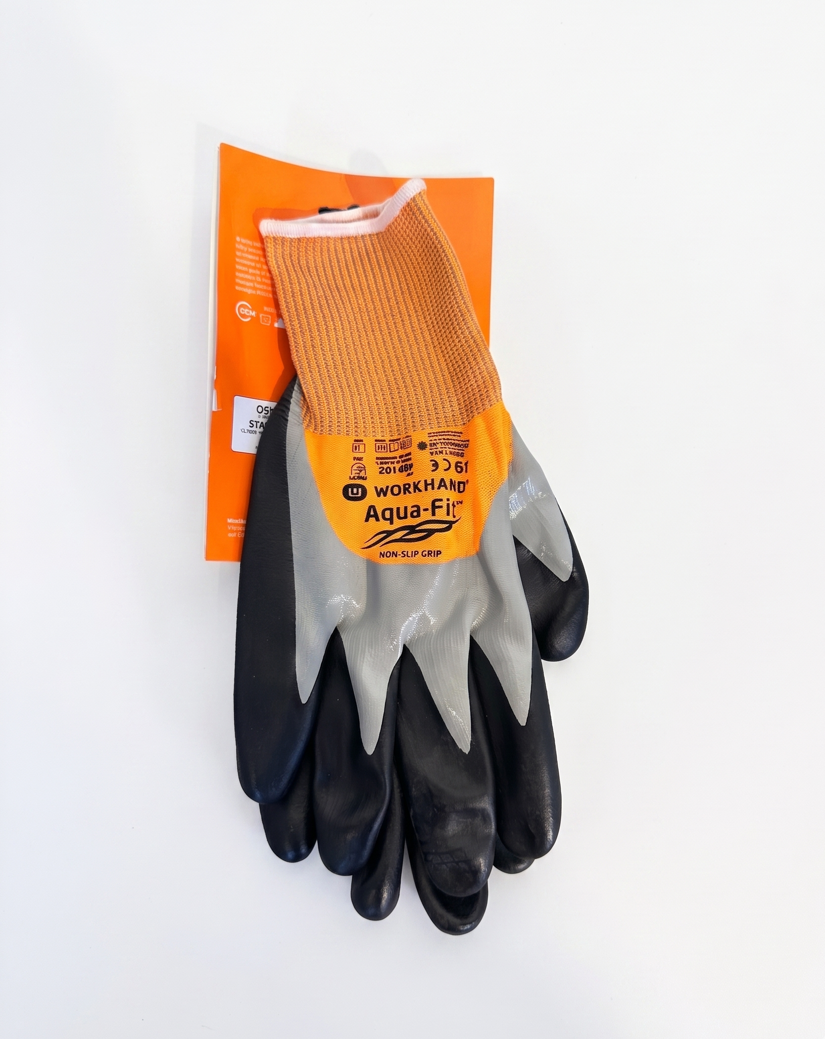 Workhand Aqua-Fit Monteringshansker – Non-Slip Grip