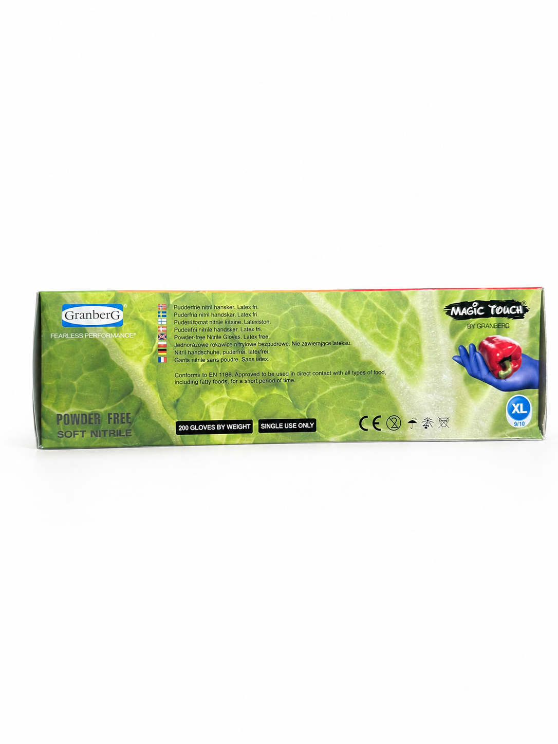 Granberg Magic Touch Engangshansker Nitril – Pudderfri 200 stk
