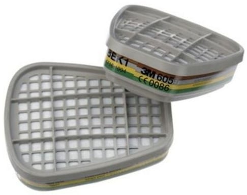 3M 6059 ABEK1 Gass- og Dampfilter – 4 pk