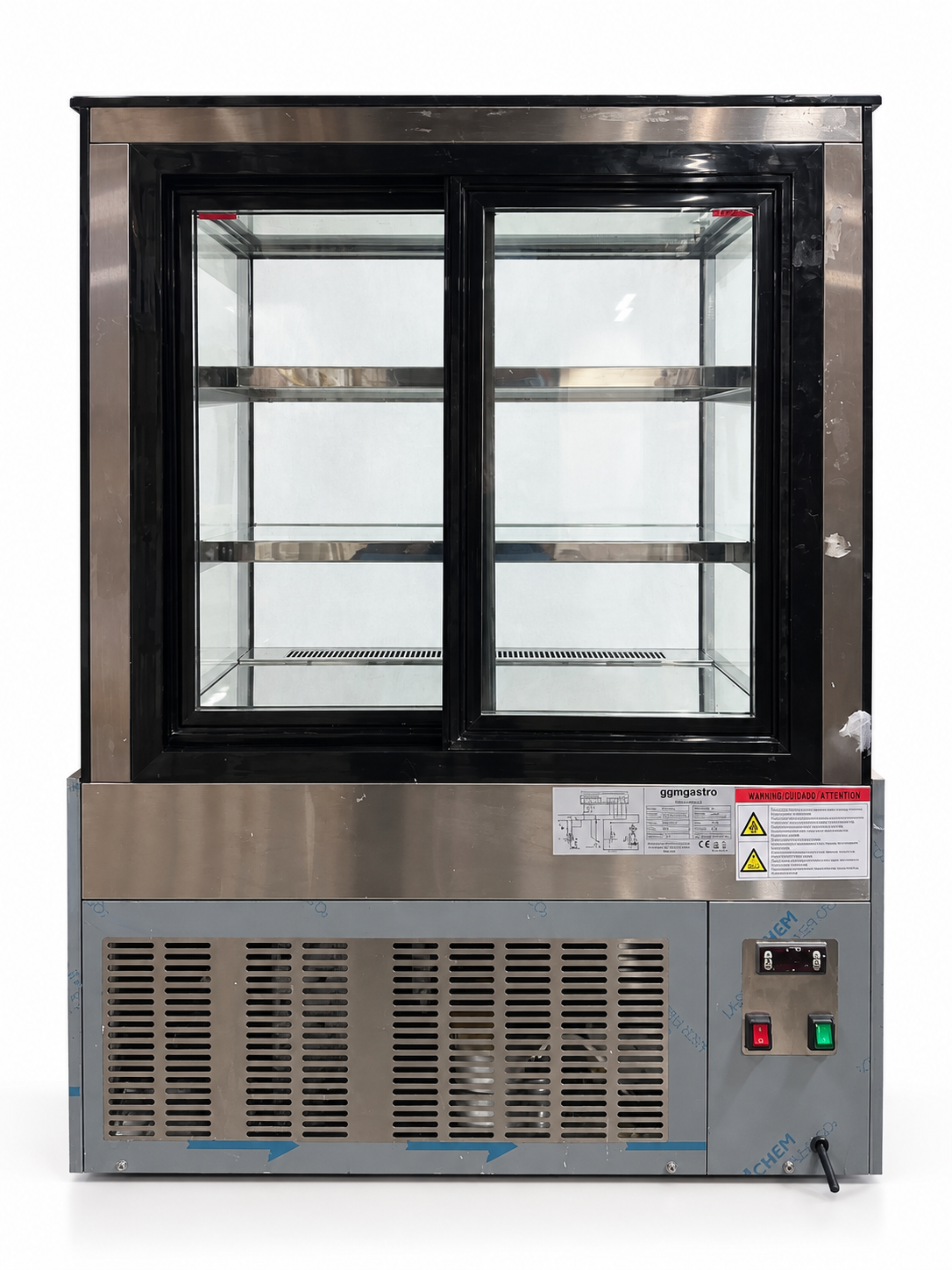 GGM Gastro KTH9712A kjøle- og kakevitrine – 343 L – 90 cm