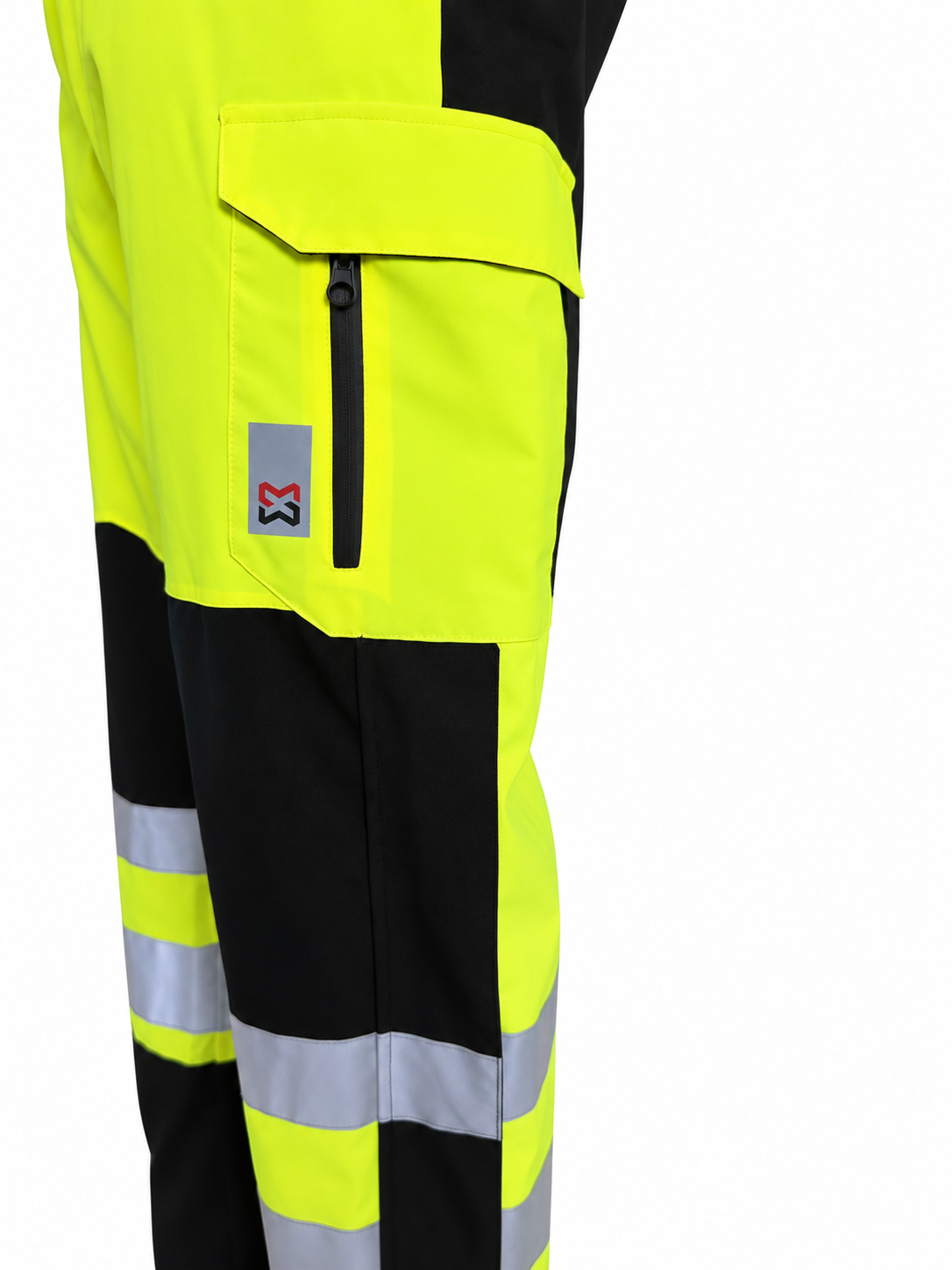 Würth MODYF Lindesnes skallbukse Hi-Vis klasse 2 – gul/sort