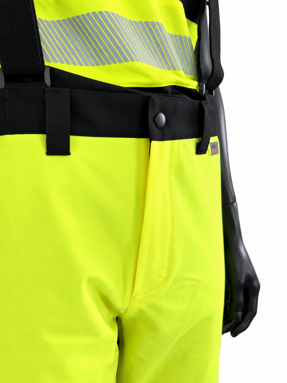 Würth MODYF Lindesnes skallbukse Hi-Vis klasse 2 – gul/sort