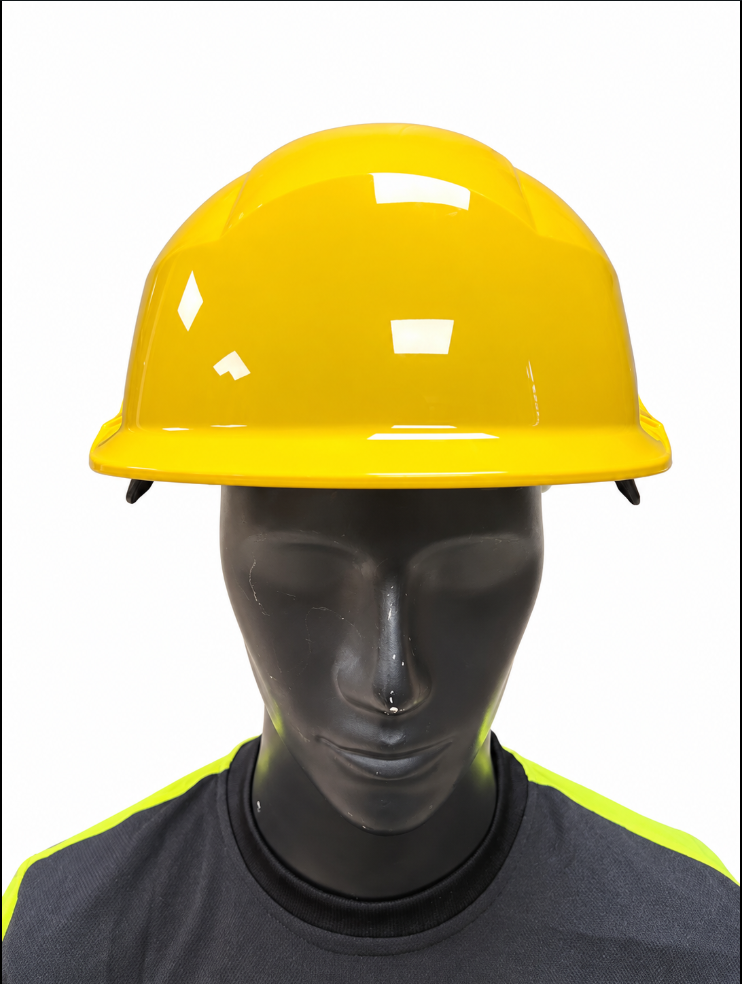 Centurion Spectrum vernehjelm ventilert med integrert visir – EN 397 – Gul
